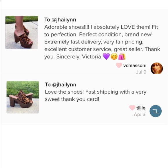 FLASH SALE Suede Leopard block heel clog mule - Picture 2 of 4